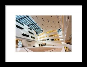 Library Interior 2 Zaha Hadid WU Campus Vienna